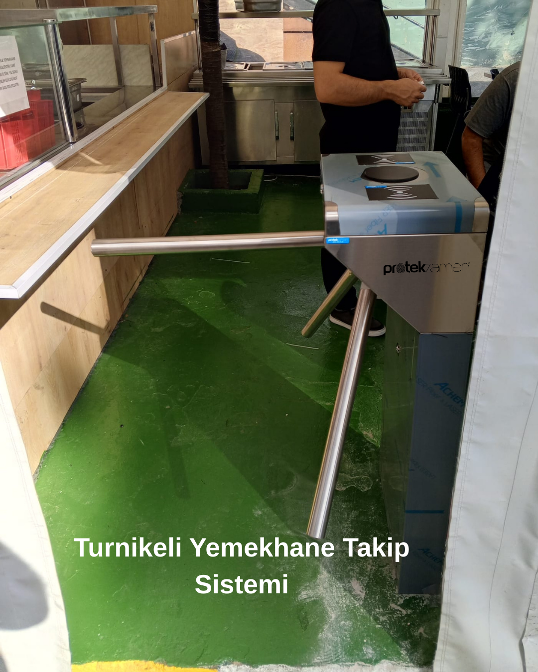 Düşen Kollu Turnike Tripod PRO-1000 Montaj 4