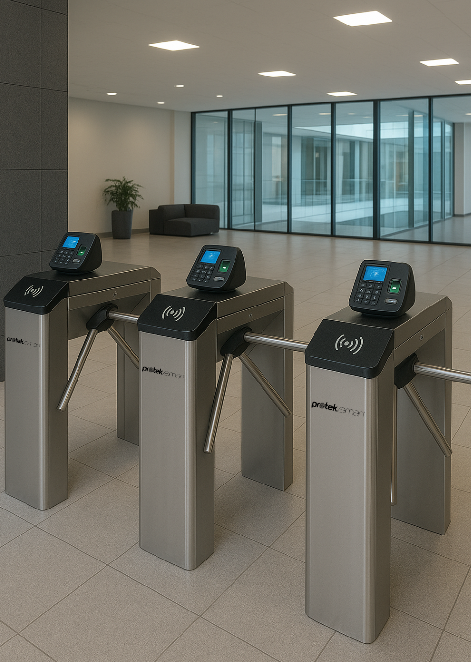 Turnike Sistemi PRO-2000 Montaj 1