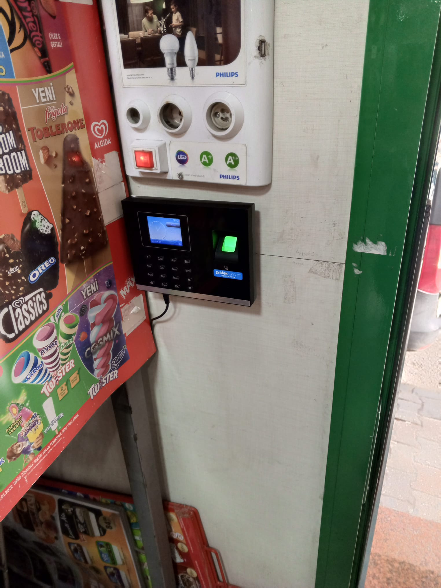 PR-11W Parmak İzi Sistemi Montaj 4