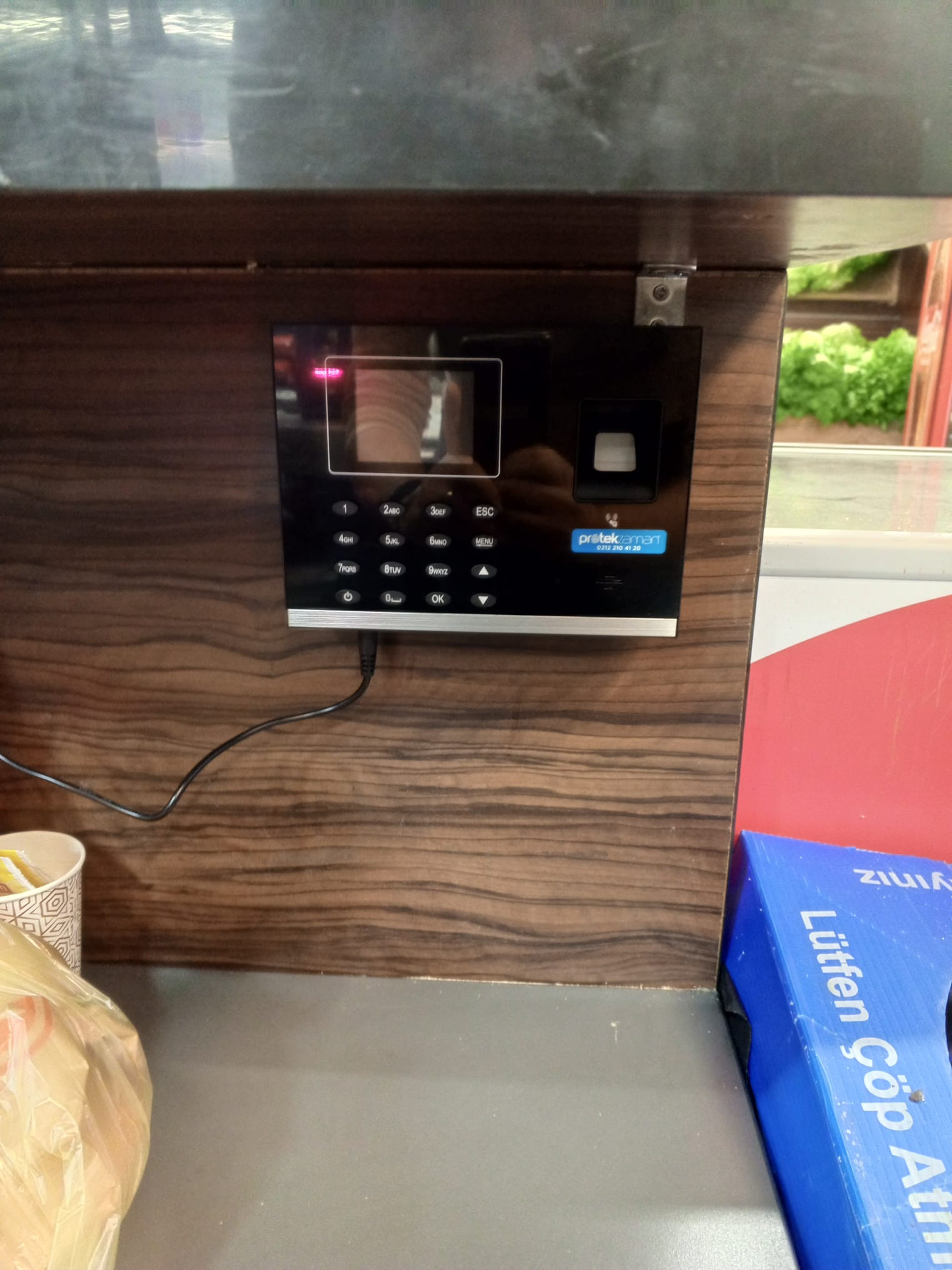 PR-11W Parmak İzi Sistemi Montaj 2