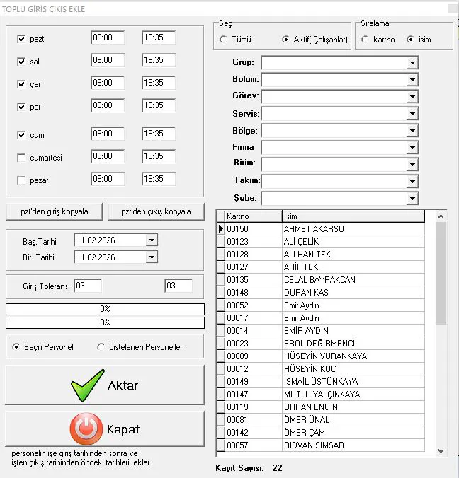 pdks-toplu-giris-cikis-ekleme