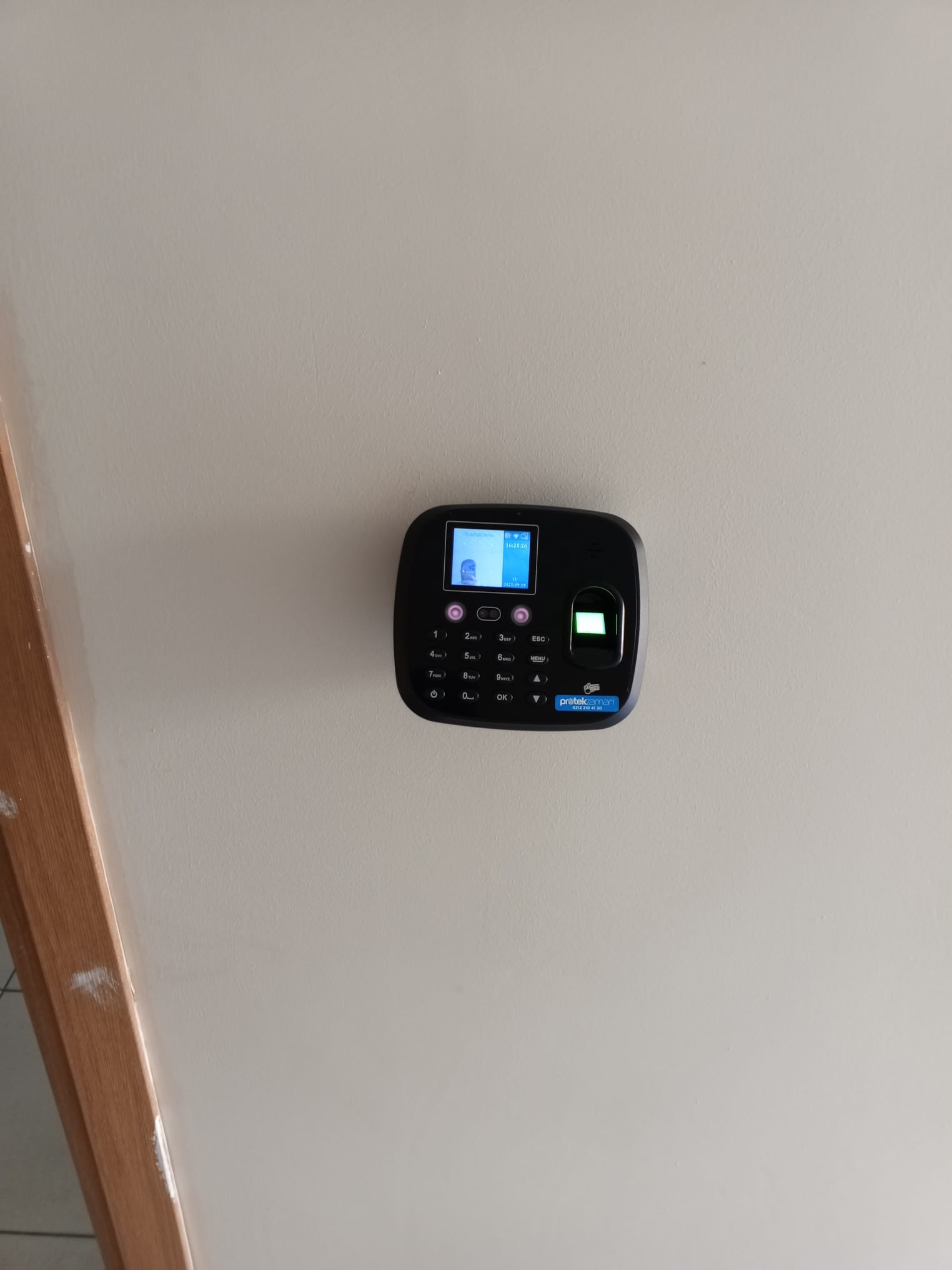 PR-15W WİFİ Yüz Tanıma Sistemi Montaj Görüntüleri