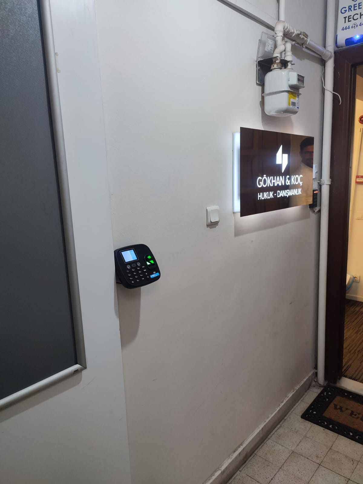 PR-15W WİFİ Yüz Tanıma Sistemi Montaj Görüntüleri