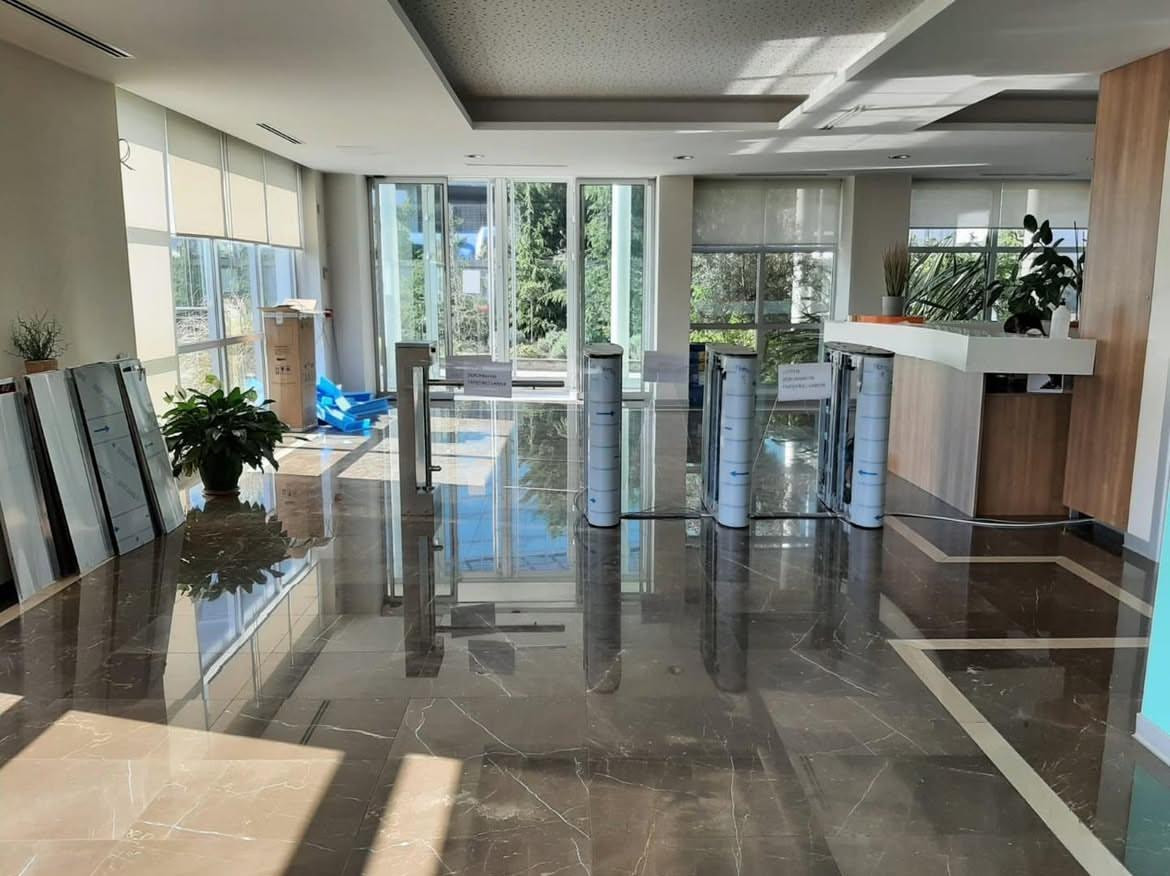 T300 HG 20 Hızlı Geçiş Turnikesi Montaj Görüntüleri