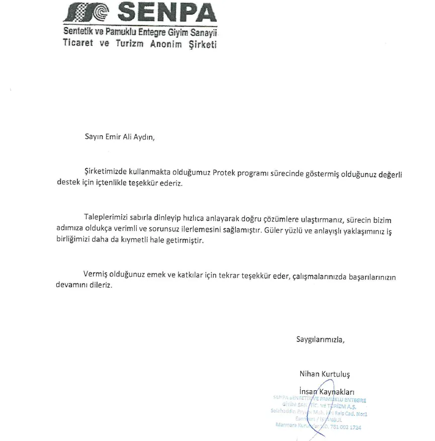 senpa-tesekkur-mektubu